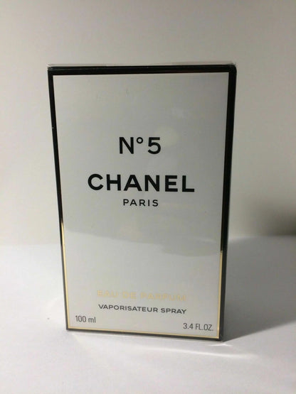 CHANEL N°5 Eau De Parfum Spray 3.4oz/100 ml New in Sealed Box