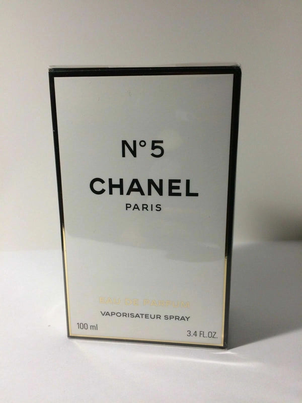 CHANEL N°5 Eau De Parfum Spray 3.4oz/100 ml New in Sealed Box