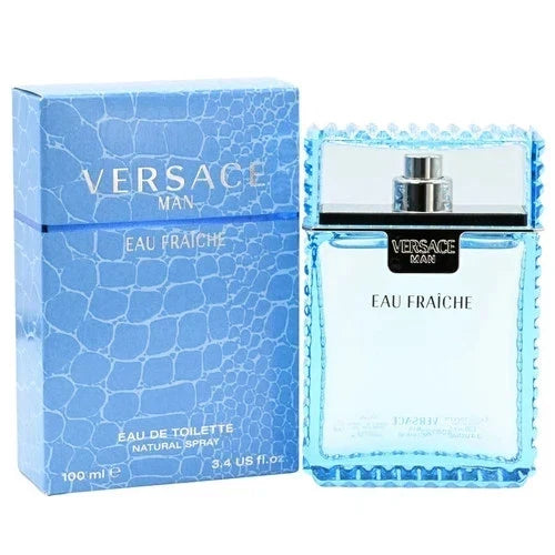 Versace Man Eau Fraîche Eau de Toilette 3.4 oz / 100ml for Men – Luxury Fragrance