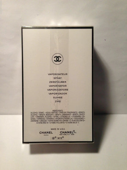 CHANEL N°5 Eau De Parfum Spray 3.4oz/100 ml New in Sealed Box