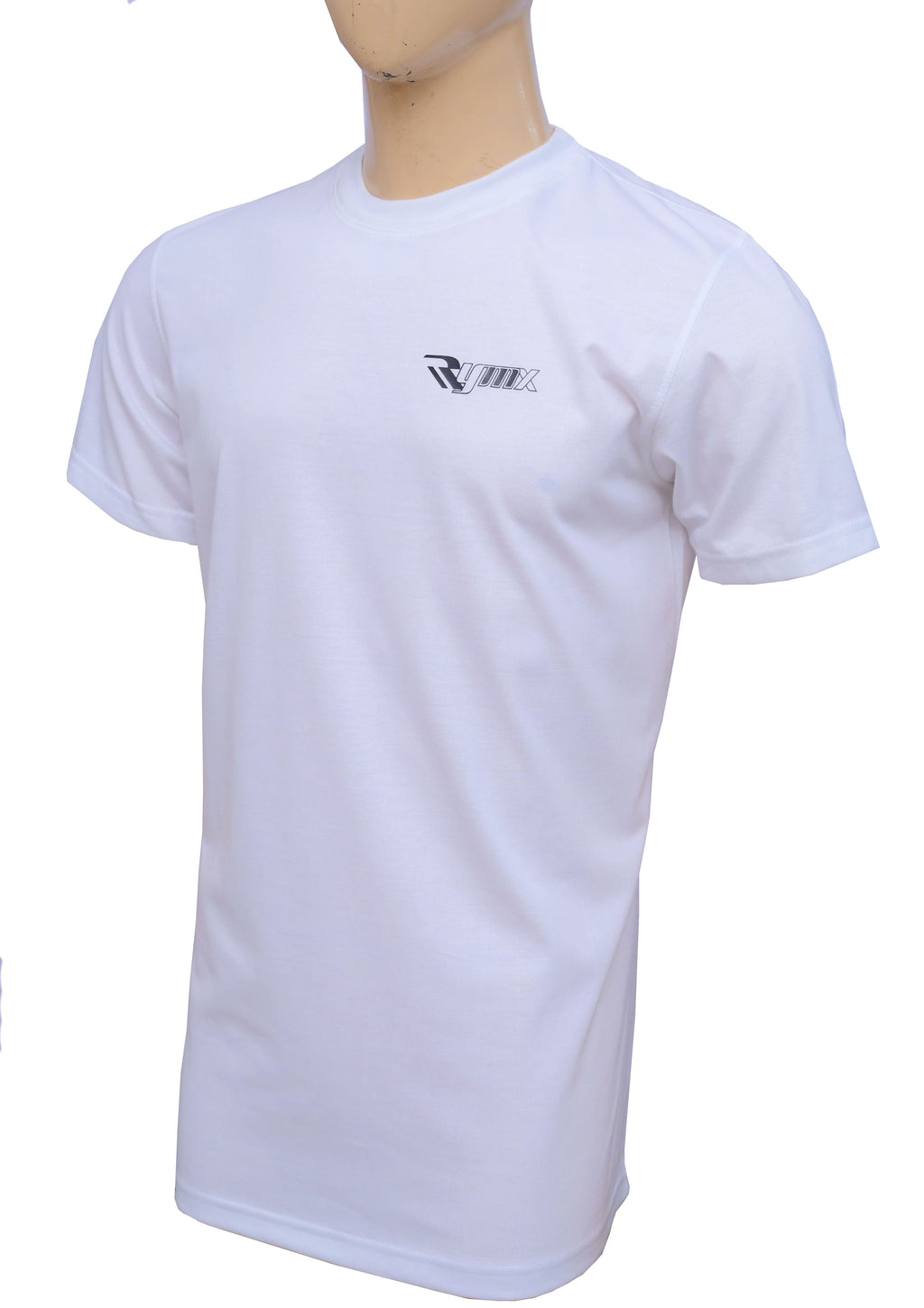 RYMX Men T-Shirt – 100% Cotton, Short Sleeve, Casual Slim Fit, Breathable